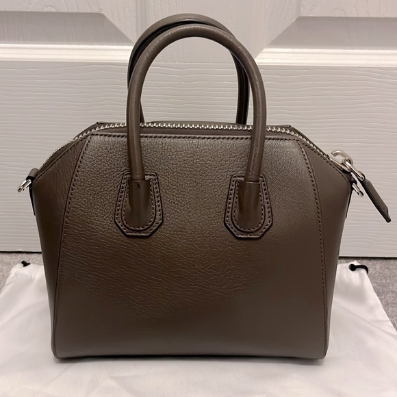 Authentic Givenchy Antigona Mini Bag Heather Grey - Picture 4 of 9